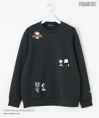【MEN】『PEANUTS』コラボプリントトレーナー