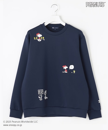 【MEN】『PEANUTS』コラボプリントトレーナー
