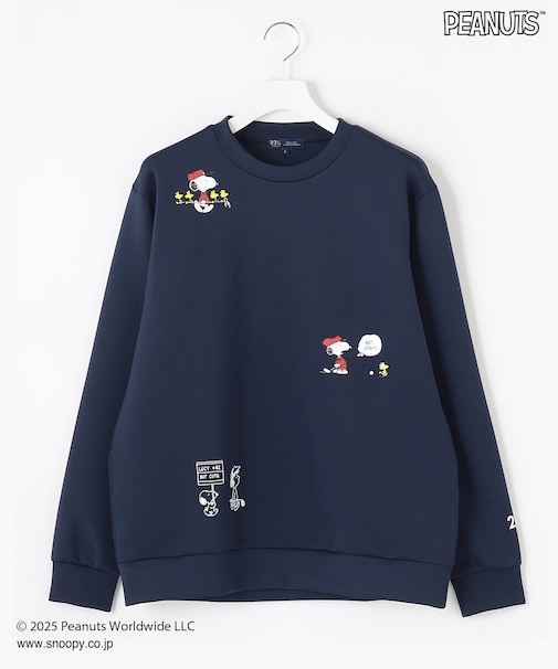 【MEN】『PEANUTS』コラボプリントトレーナー