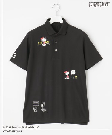 【MEN】『PEANUTS』コラボプリントポロ
