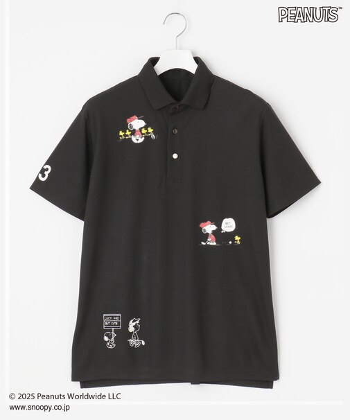 【MEN】『PEANUTS』コラボプリントポロ