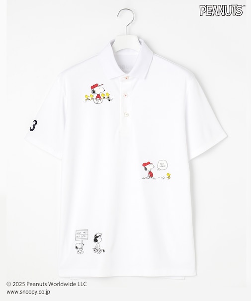 【MEN】『PEANUTS』コラボプリントポロ