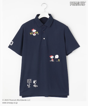【MEN】『PEANUTS』コラボプリントポロ