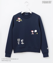 【WOMEN】『PEANUTS』コラボプリントトレーナー