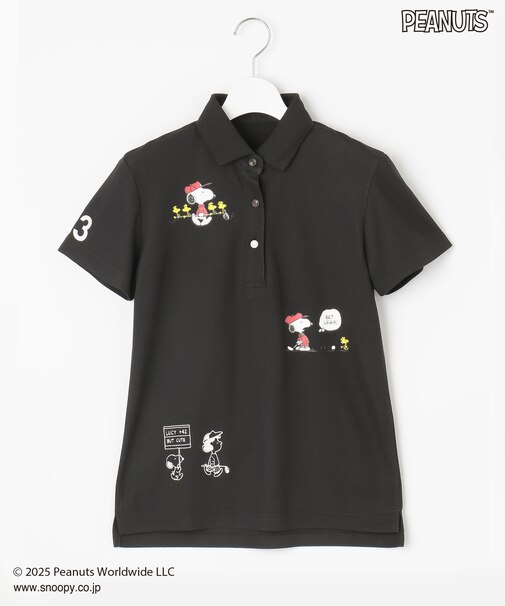 【WOMEN】『PEANUTS』コラボプリントポロ