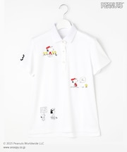 【WOMEN】『PEANUTS』コラボプリントポロ