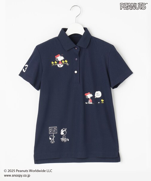 【WOMEN】『PEANUTS』コラボプリントポロ