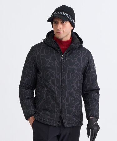 【MEN】ロゴグラフィック中綿ブルゾン