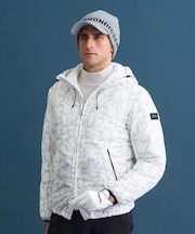 【MEN】ロゴグラフィック中綿ブルゾン