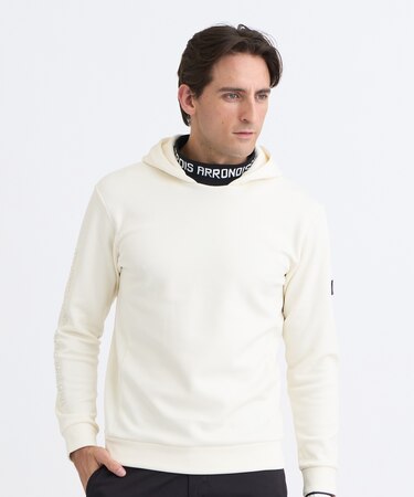 【MEN】ストレッチ裏フリースフーディー