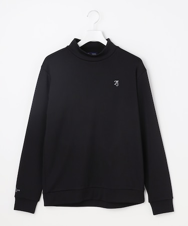【MEN】ストレッチ裏フリースモックネック