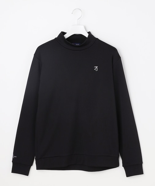 【MEN】ストレッチ裏フリースモックネック