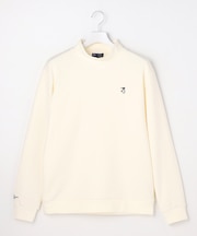 【MEN】ストレッチ裏フリースモックネック