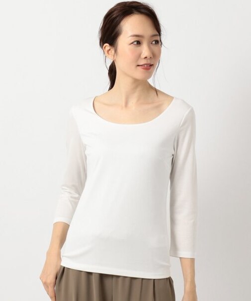 【定番人気】Premium Jersey Uネックカットソー