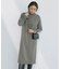 【WEB限定カラーあり】 ソフトカシミヤミックス ハイネックワンピース