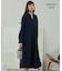 【WEB限定・洗える】ジョーゼットダブルジャージー ワンピース