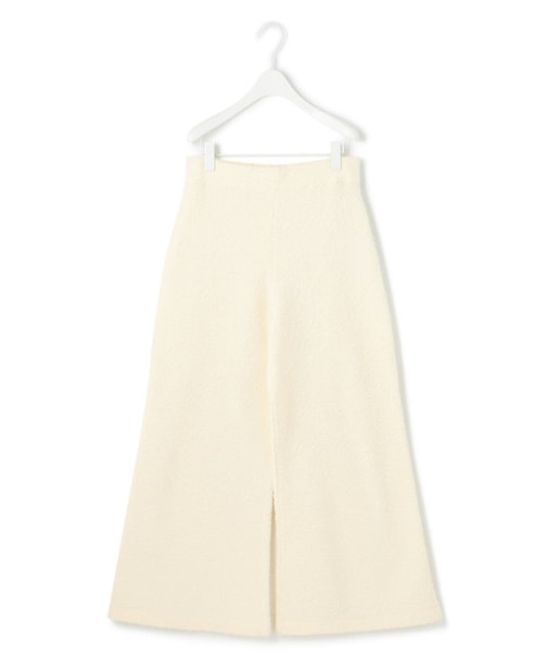 ブークレツイード ニットパンツ