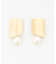 ウェーブメタルピアス