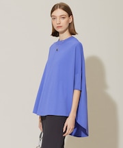 【新色追加・接触冷感・UVカット・洗える】 ヴィスコースナイロンハイゲージ 半袖プルオーバー