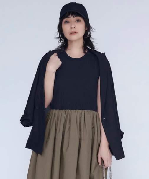 【洗える】リヨセルナイロンワッシャー ジャケット