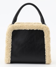 【CLASSY.1月号掲載】トリミングスクエア ショルダーバッグ