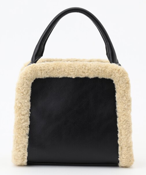 【CLASSY.1月号掲載】トリミングスクエア ショルダーバッグ