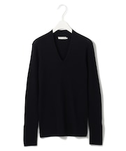 【新色追加・洗える】エクストラファインメリノ Vネックプルオーバー