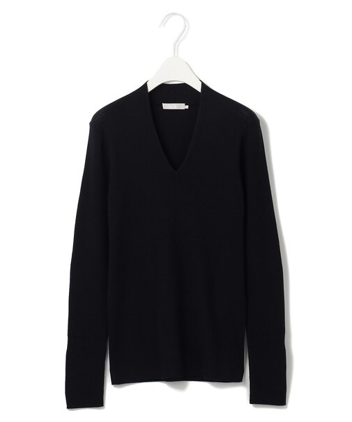 【新色追加・洗える】エクストラファインメリノ Vネックプルオーバー