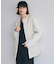 【リバーシブル着用可能】 ラミネートパイルキルト ミドル丈コート