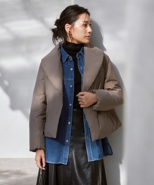 【CLASSY.1月号掲載】ADSダウン ショートコート