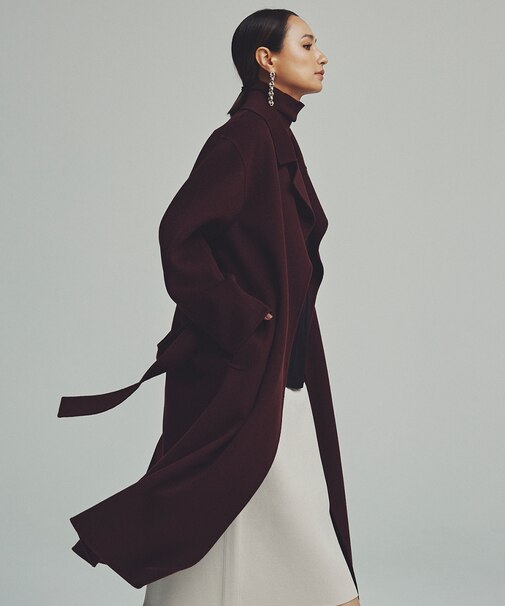 【CLASSY.1月号掲載】WoolRever ロングコート