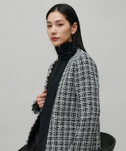 【CLASSY.1月号掲載】コサージュタイスカーフ
