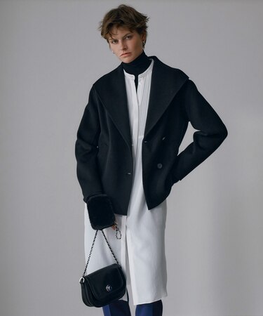 【洗える】シアーツイルワッシャー ロングシャツ