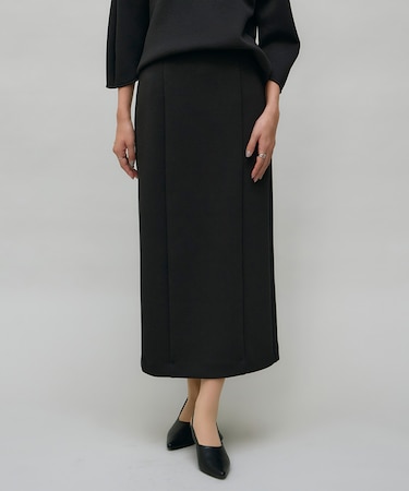 【洗える・WEB限定カラーあり】コンパクトダブルフェイス スカート