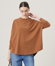 【洗える】 ヴィスコースワイド プルオーバー