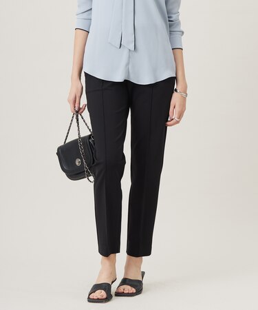 【洗える】 コットンコンプレッシャー パンツ