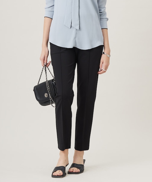 【洗える】 コットンコンプレッシャー パンツ