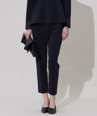 【洗える】ミリオーネダンボールニット スティックパンツ