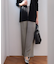 Vi/Ly/Liツイル ワイドストレートパンツ