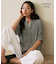 【人気のため新色追加・WEB限定・接触冷感・UVケア・速乾・洗える】BackSatinAmunzen 5分袖キーネックブラウス