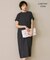 【WEB限定・接触冷感・UVケア・速乾・防シワ・洗える】 FluidBackSatin  ワンピース