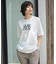 【接触冷感・UVケア・洗える】ゼブラ柄 TEE