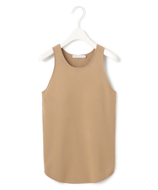 【洗える】VISスムースニットタンクトップ