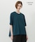 【WEB限定・洗える】シアートリコット ペプラムカットソー