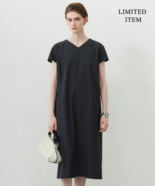 【WEB限定・洗える】 アトラストリコット ストレートワンピース