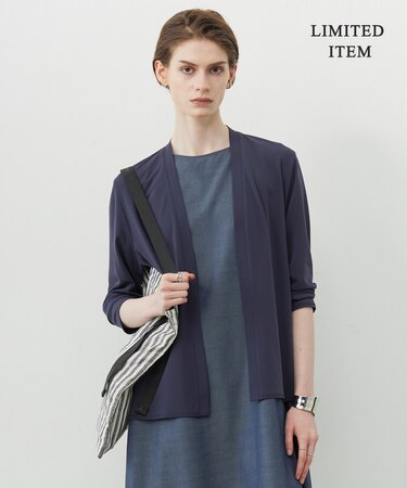 【WEB限定・接触冷感・洗える】PINION ショートカーディガン