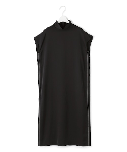 洗える】 レーヨンストレッチポンチ フレアワンピース｜アイシービーの