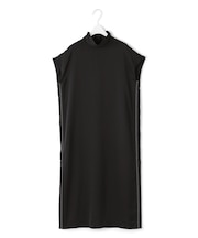 【WEB＆一部店舗限定】LightVintageSatin ハイネックワンピース