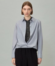 【洗える】レイヤードシャーティング