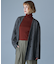 WoolRever ノーカラーショートコート